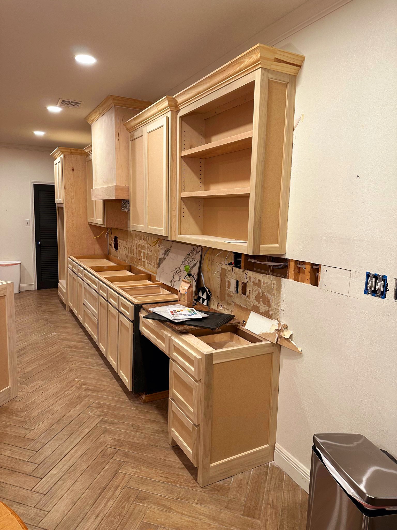 Kitchen Before Cabinets